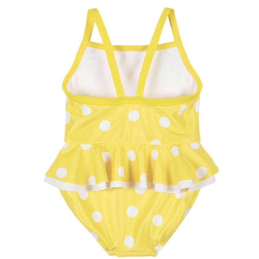 Girl Gerber Childrenswear | One-Piece Swimsuit, Lemon Squeeze