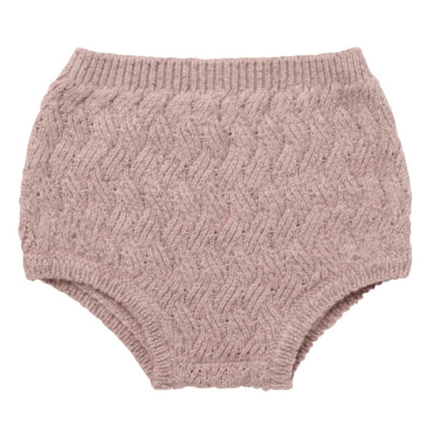 Girl Quincy Mae | Knit Bloomer, Heathered Mauve