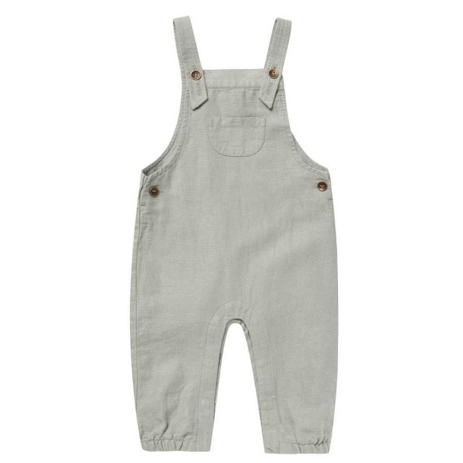 Boy Rylee & Cru | Rylee & Cru Baby Overalls, Pewter