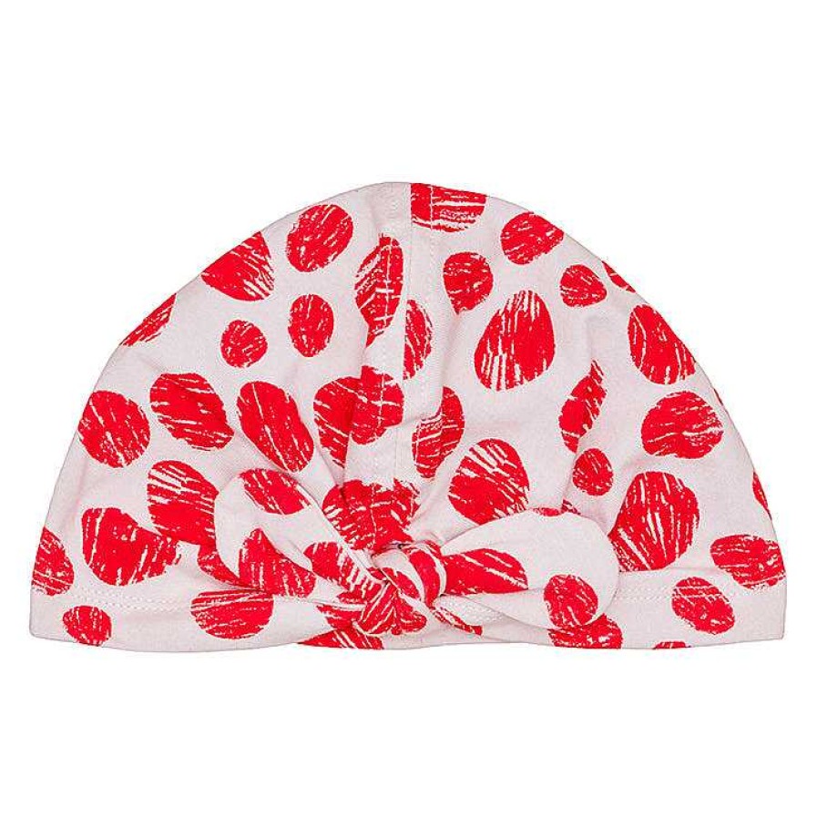 Girl Noe + Zoe | Turban, Red Dots