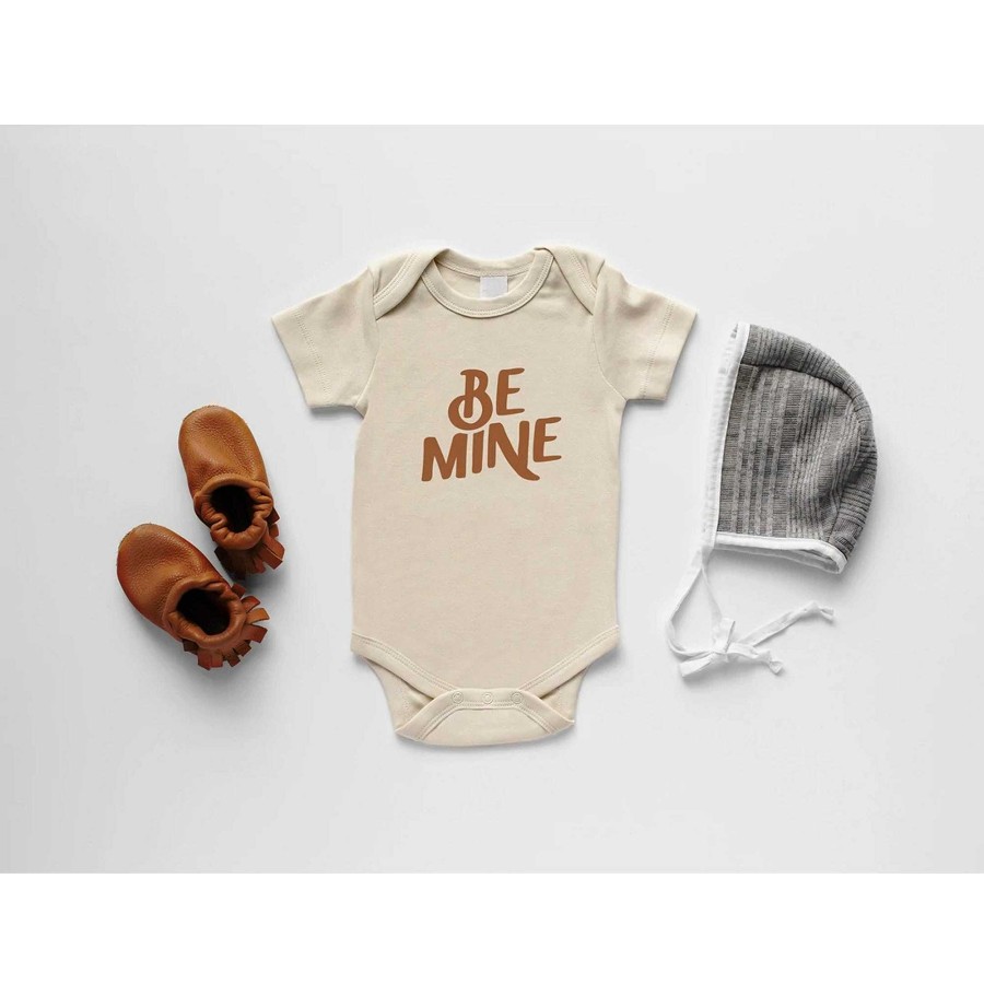 Girl Gladfolk | Short Sleeve Graphic Bodysuit, Be Mine