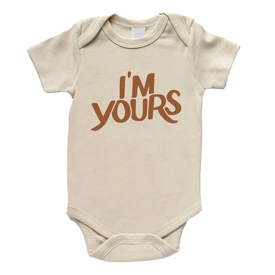 Girl Gladfolk | Short Sleeve Graphic Bodysuit, I'M Yours